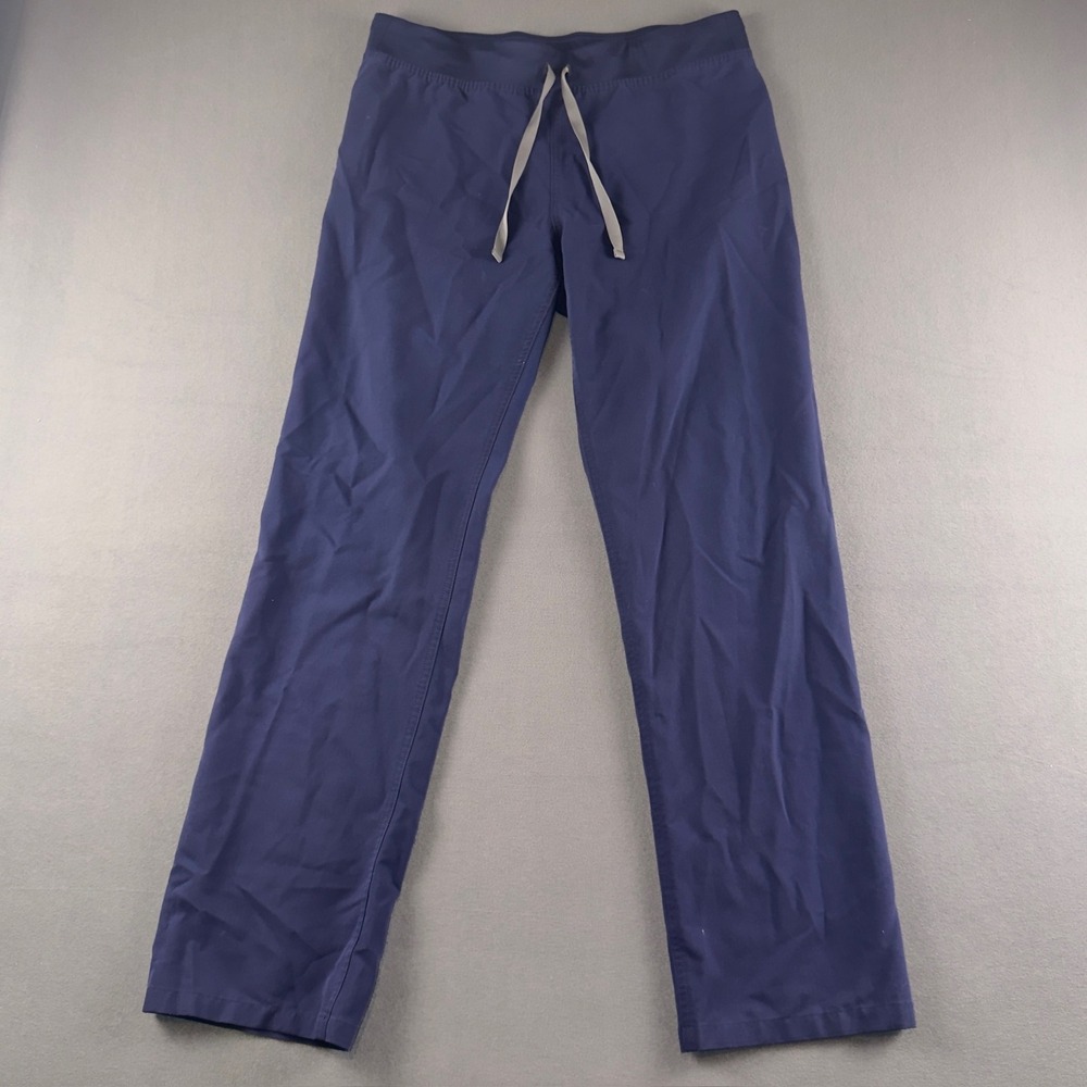FIGS Livingston Basic Scrub Pants Navy Blue Women Medium Tall T21003T